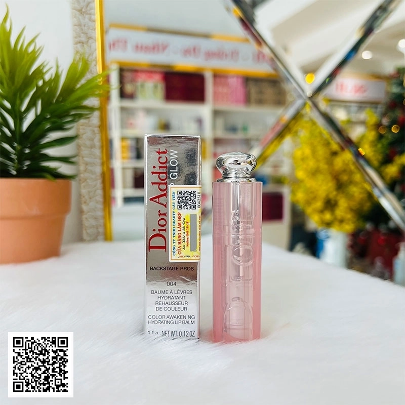 Son Dưỡng Dior 004 Coral Màu Cam San Hô