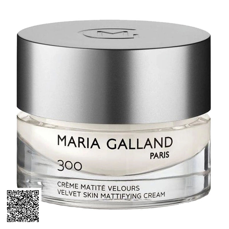 Kem Hỗ Trợ Ngừa Lão Hóa Và Cân Bằng Nhờn Maria Galland 300 Velvet Skin Mattifying Cream