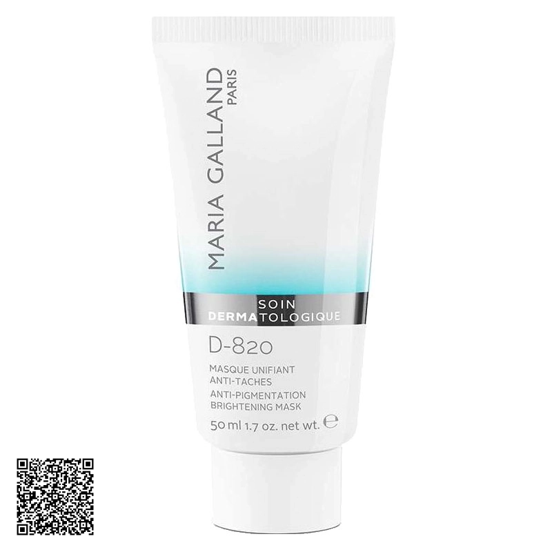 Mặt Nạ Mờ Nám, Dưỡng Trắng, hỗ trợ ngừa lão hóa Maria Galland D-820 Anti Pigmentation Brightening Mask
