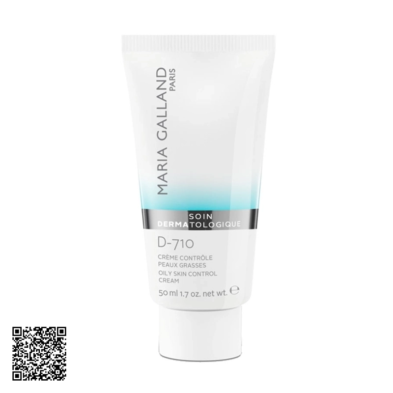 Kem Giảm Mụn, Trắng Da Maria Galland D-710 Oily Skin Control Cream