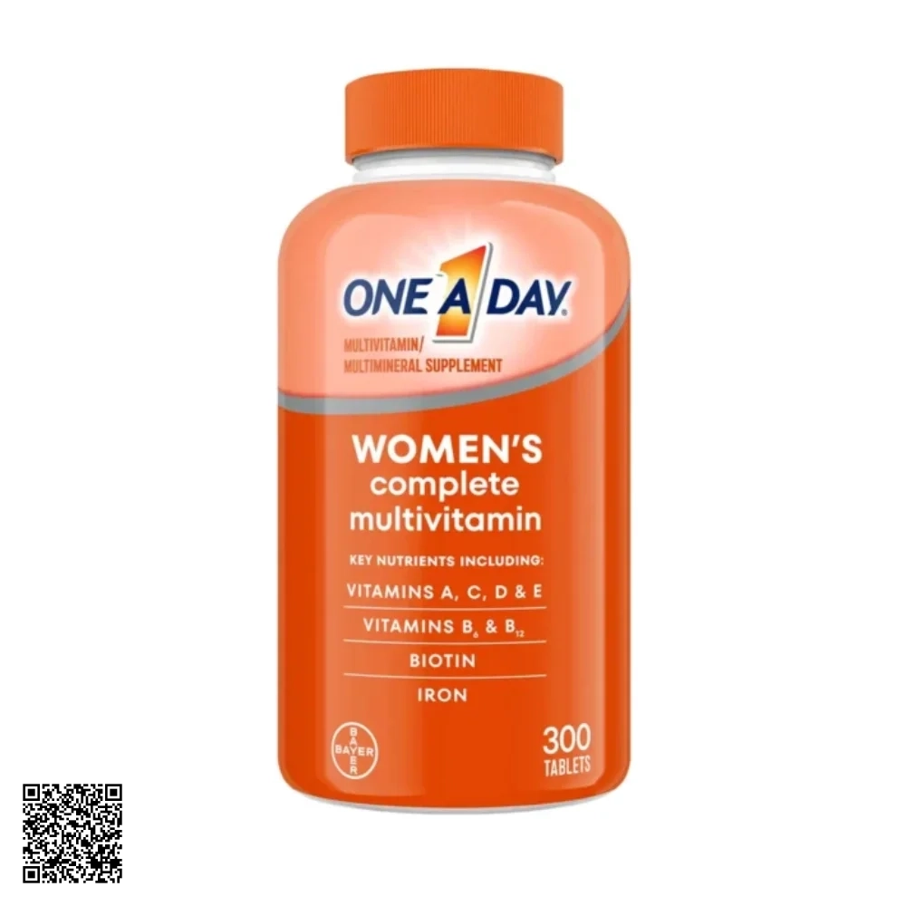 Vitamin Tổng Hợp One A Day Women’s Complete Multivitamin Mỹ 300 Viên