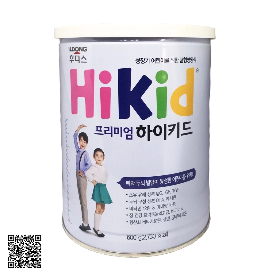 Sữa  HIKID Tăng  Chiều Cao & Cân Nặng Của Hàn Quốc