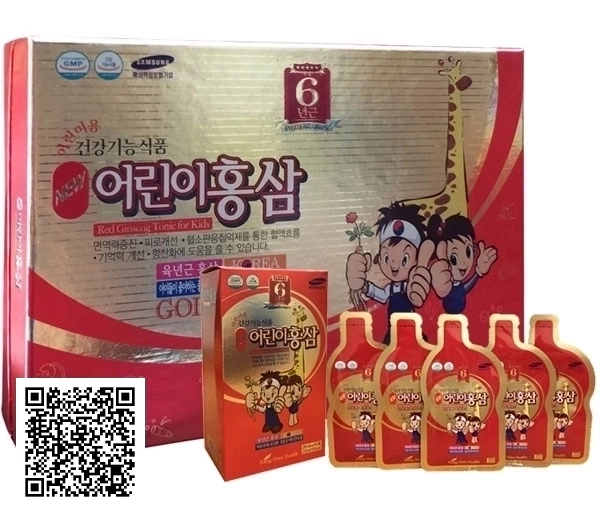 Nước Hồng Sâm Hươu Cao Cổ Kanghwa Hàn Quốc Cho Trẻ Em