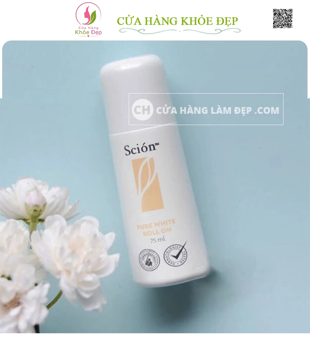 Lăn Khử Mùi Scion Nuskin Pure White Roll On 75ml Của Mỹ