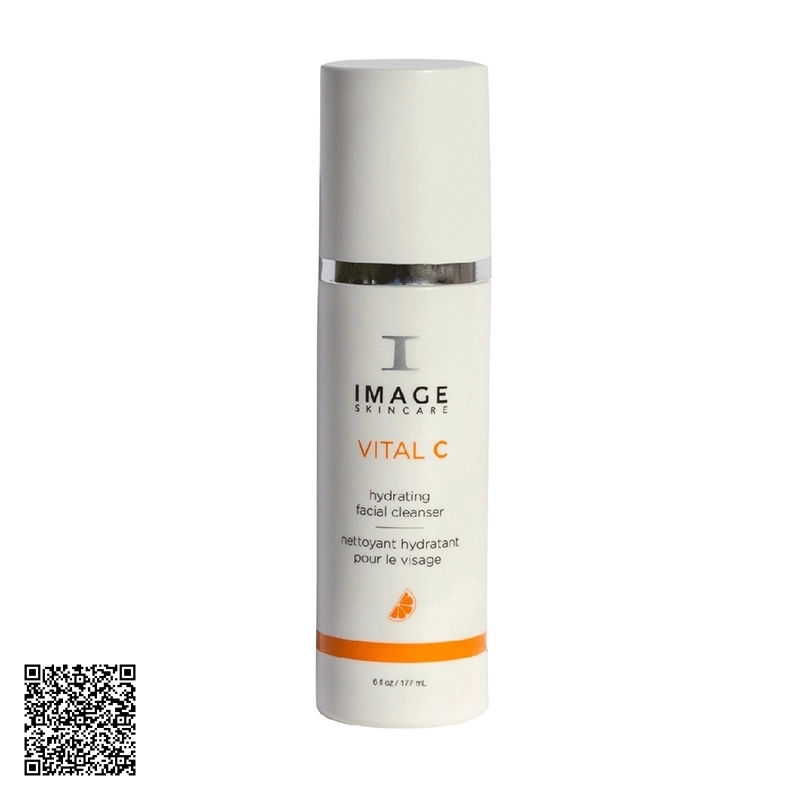 Sữa Rửa Mặt Dưỡng Ẩm Phục Hồi Da Image Skincare Vital C Hydrating Facial Cleanser 170ml
