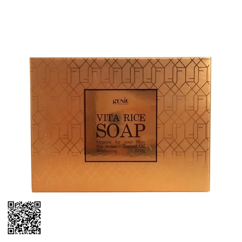 Soap Rửa Mặt Trị Sẹo Rỗ Vita Rice Genie