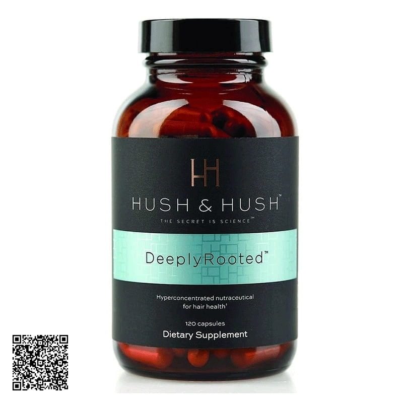 Viên Uống Chống Rụng Và Phục Hồi Tóc Hush And Hush Deeply Rooted 120 Viên