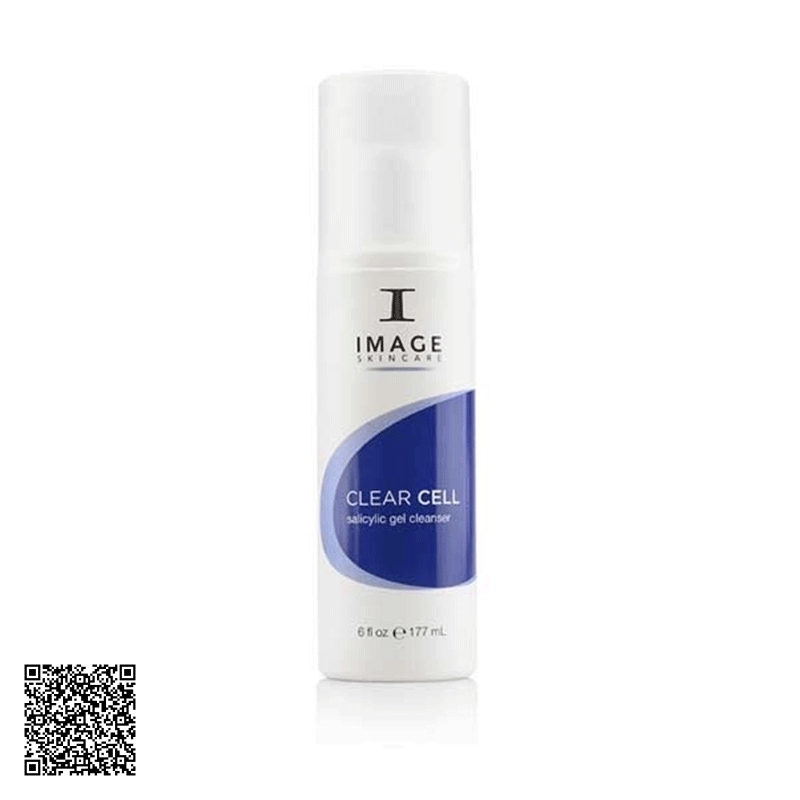 Sữa Rửa Mặt Se Khít Lỗ Chân Lông Cho Da Nhờn Image Skincare Clear Cell Salicylic Gel Cleanser 177ml