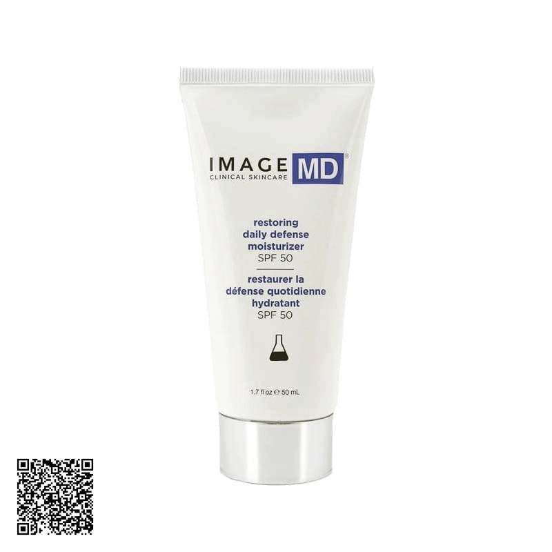 Kem Chống Nắng Ngừa Lão Hóa Image MD Restoring Daily Defense Moisturizer SPF50 50ml