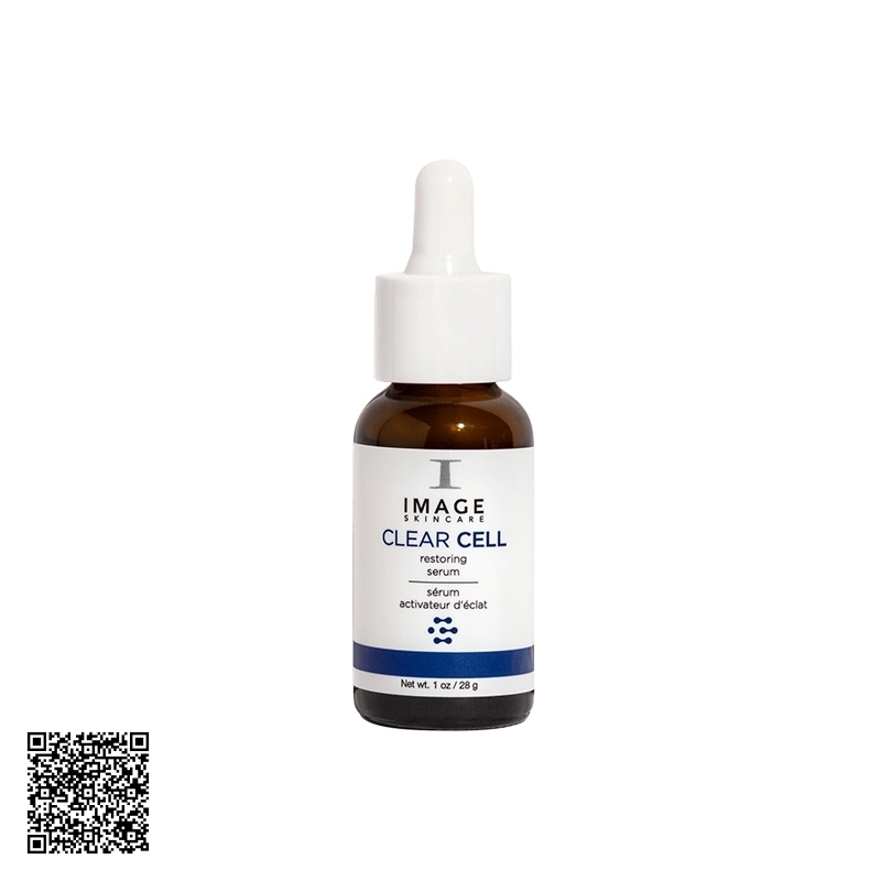 Serum Kiềm Nhờn Kháng Khuẩn Image Skincare Clear Cell Restoring Serum Oil-Free 28gr