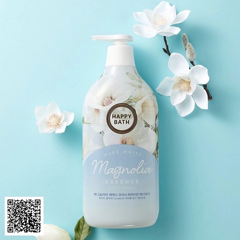 Sữa Tắm Happy Bath Pure White Peony Perfume Body Wash 900g