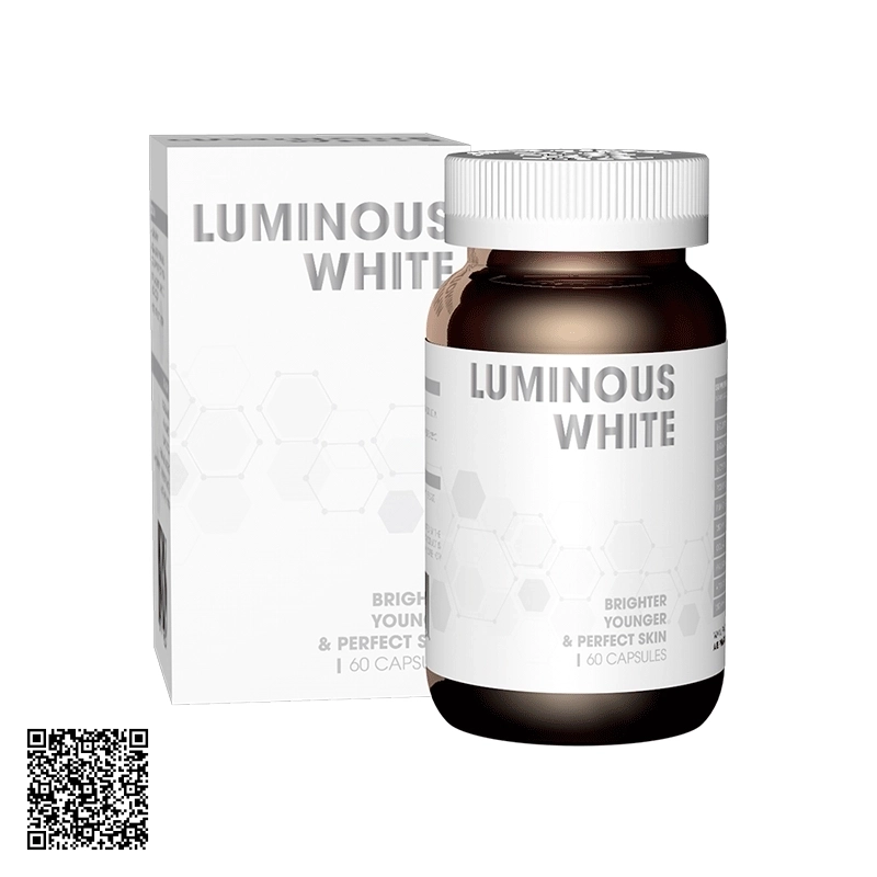 Viên Uống Trắng Da Brighter Younger & Perfect Skin Luminous White 60 Viên Mỹ