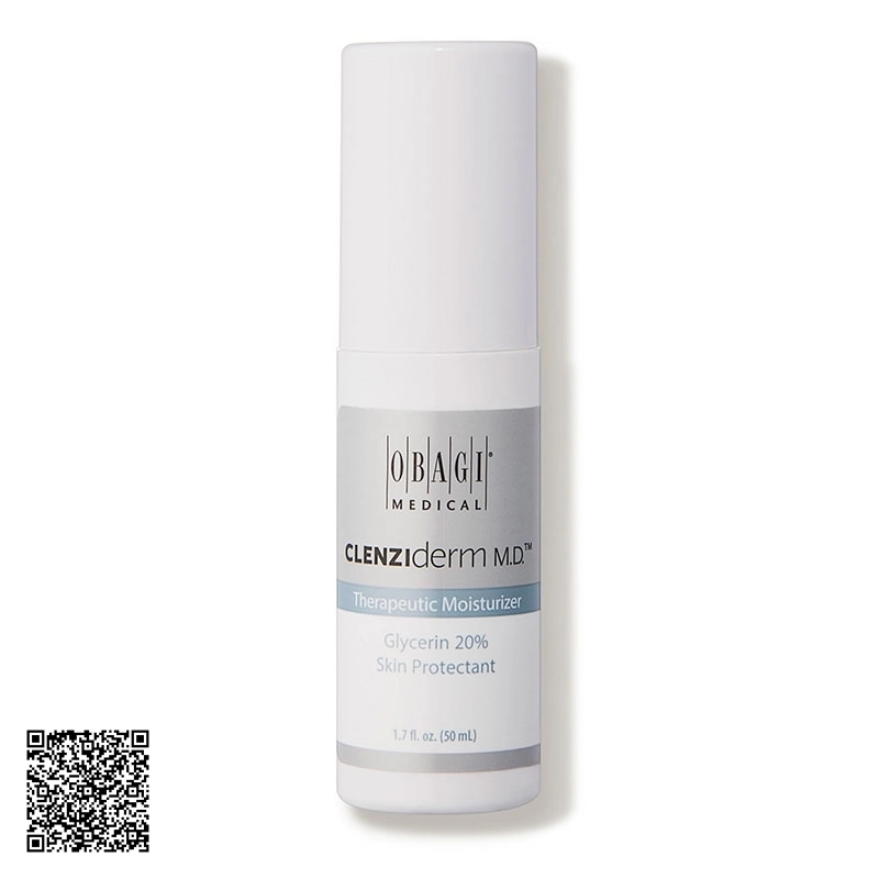 Kem CLENZIderm M.D. Therapeutic Moisturizer Obagi Hỗ Trợ Điều Trị Giảm Mụn Phục Hồi Da  Mỹ 50ml