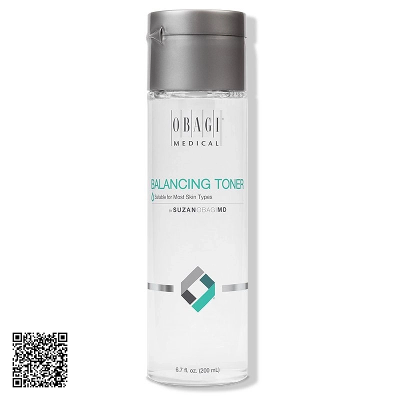 Nước Hoa Hồng Obagi SuzanObagiMd Balancing Toner Mỹ 200ml