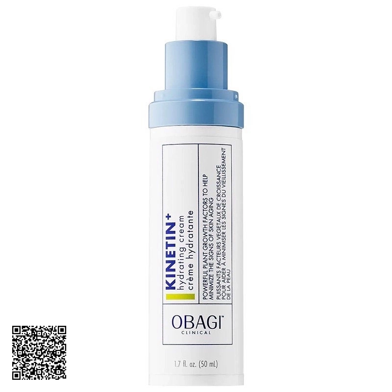 Kem Dưỡng Phục Hồi Làm Dịu Da Obagi Clinical Kinetin+ Hydrating Cream Mỹ 50ml