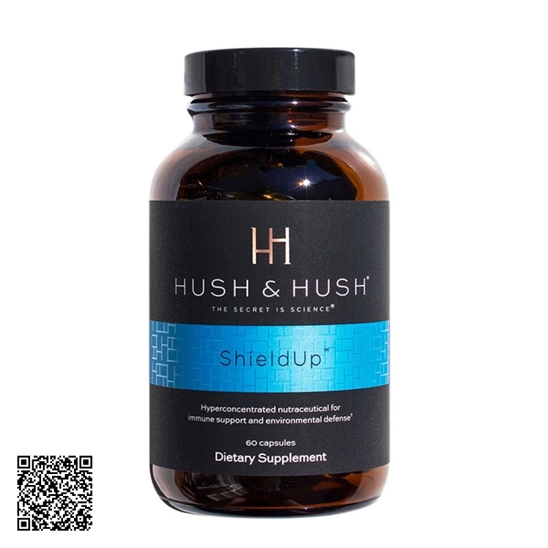 Viên Uống Chống Nắng Và Bảo Vệ Da Hush & Hush ShieldUp Mỹ 60 Viên