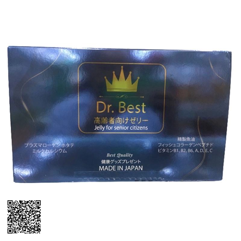 Thạch Thực Phẩm Bảo Vệ Sức Khỏe Dành Cho Người Già Dr.Best Jelly Nhật Bản