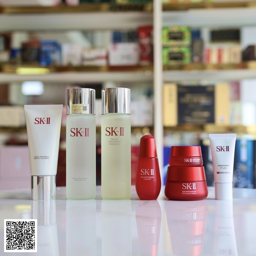 Bộ Mỹ Phẩm SK-II Skinpower Dưỡng Ẩm, Nâng Cơ, Chống Lão Hóa Da SK-II Nhật Bản .