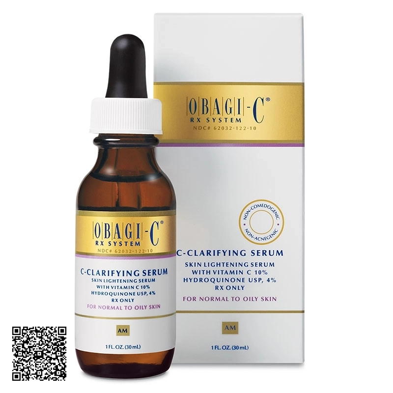 Serum C Rx C-Clarifying Serum Normal to Oily Obagi Trắng Da Mờ Thâm Nám 30ml Mỹ