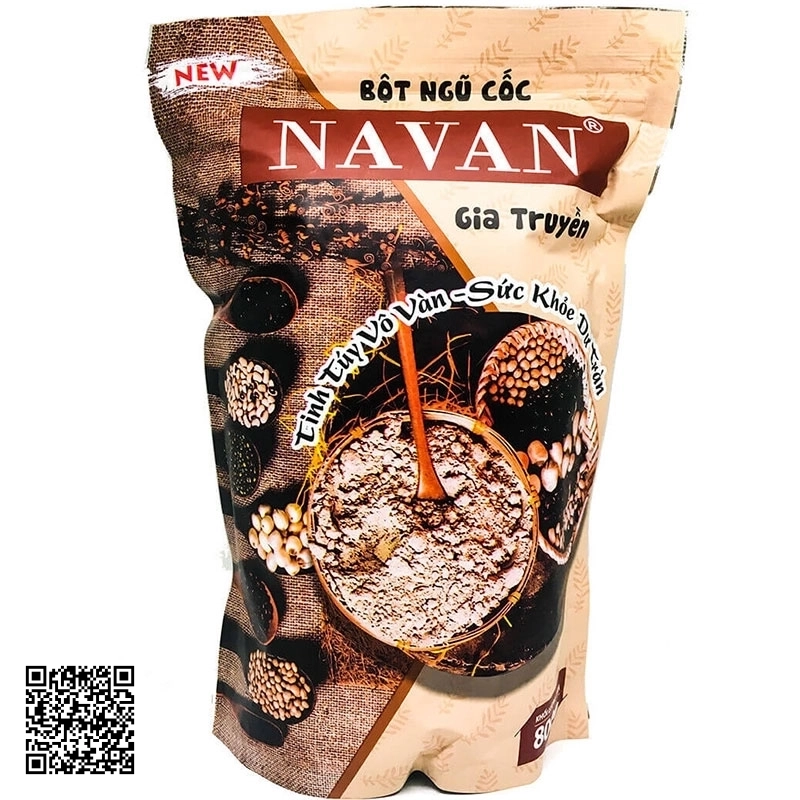 Bột Ngũ Cốc Navan Gia Truyền 800gr
