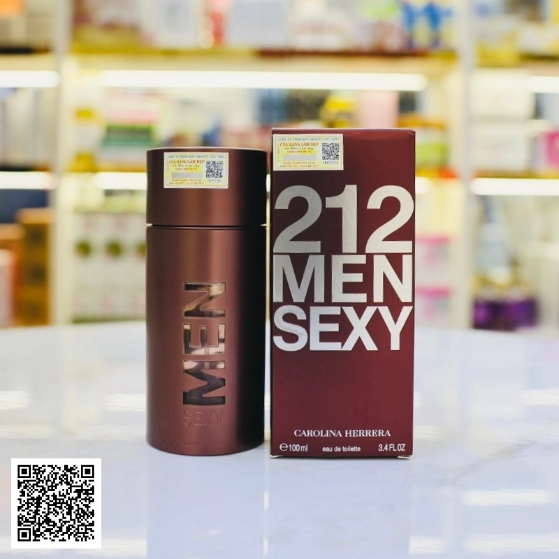 Nước Hoa Nam 212 Sexy Men Carolina Herrera 100ml Mỹ