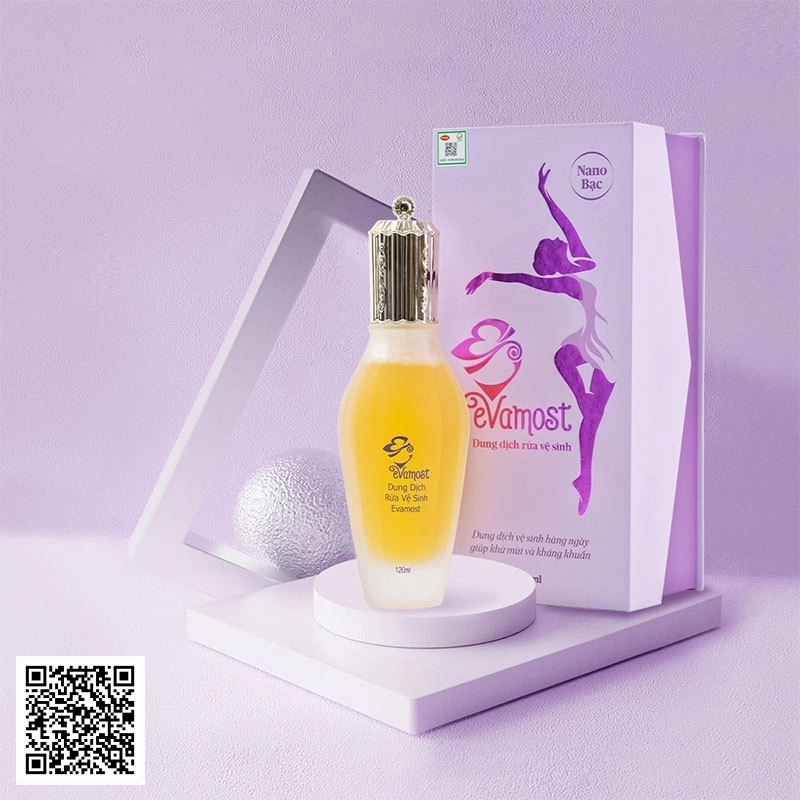 Dung Dịch Vệ Sinh Phụ Nữ Evamost 120ml