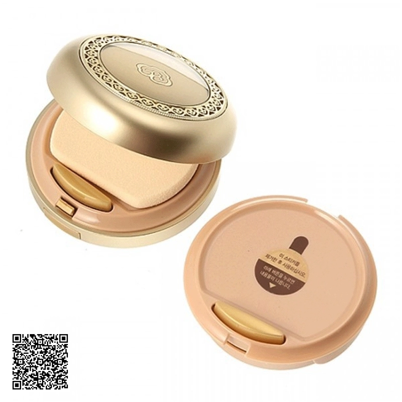 Kem Trang Điểm Đa Năng Gongjinhyang Mi Cream Pact SPF34/PA++ Whoo Hàn Quốc