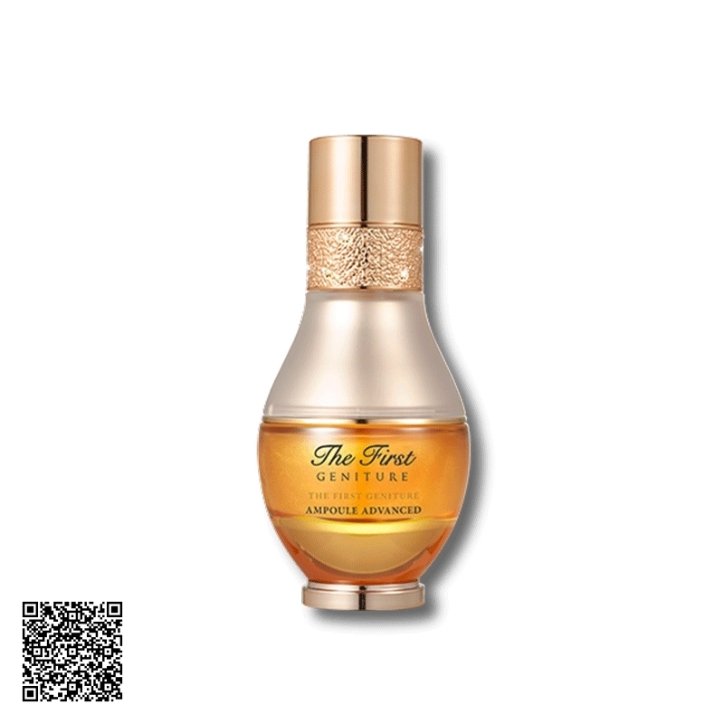 Tinh Chất Vàng The First Geniture Ampoule Ohui Phục Hồi Làn Da Mẫn Cảm 40ml Hàn Quốc