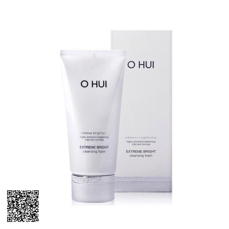 Sữa Rửa Mặt Extreme Bright Cleasing Foam Ohui Dưỡng Trắng Sáng Da Hàn Quốc
