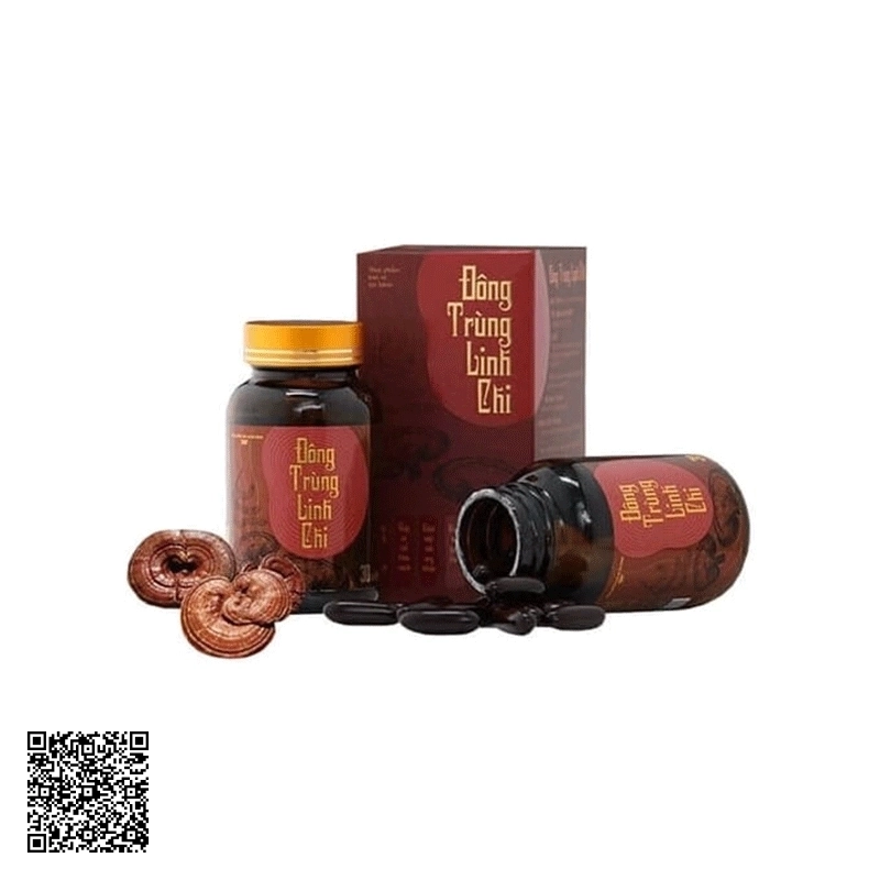 Viên Uống Đông Trùng Linh Chi GHB (Trấn Thành) Hỗ Trợ Bồi Bổ Phục Hồi Sức Khỏe 30 Viên