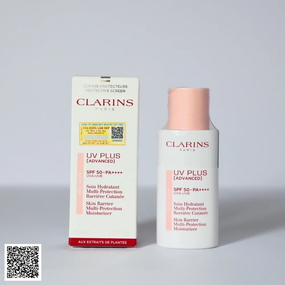 Kem Chống Nắng Translucent Clarins UV Plus Anti-Pollution SPF50/PA++++ Pháp 50ml