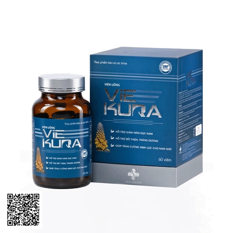 Viên Uống Cửu Dược Nhục Thung Dung Viekura True Natural 60 Viên