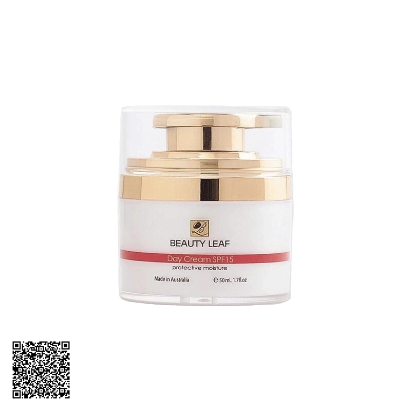 Kem Beauty Leaf Day Cream SPF15 Golden Health Dưỡng Trắng, Chống Nắng Bảo Vệ Da Ban Ngày Của Úc 50ml
