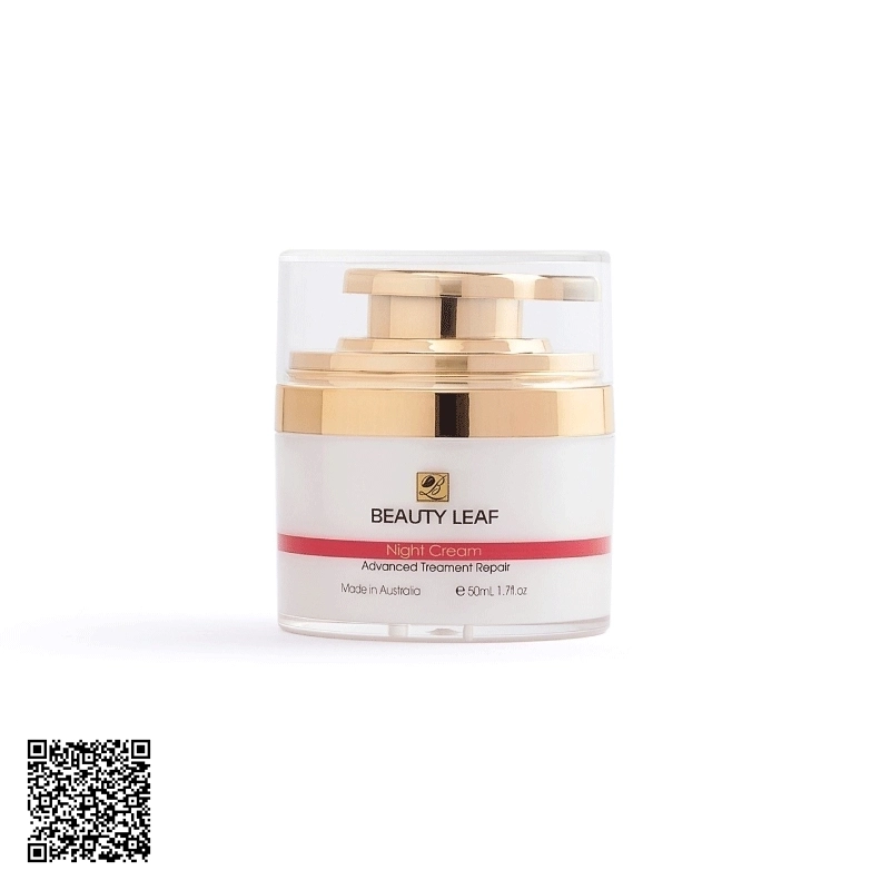 Kem Beauty Leaf Whitening Cream Golden Health Dưỡng Trắng Da Ban Đêm Của Úc 50ml