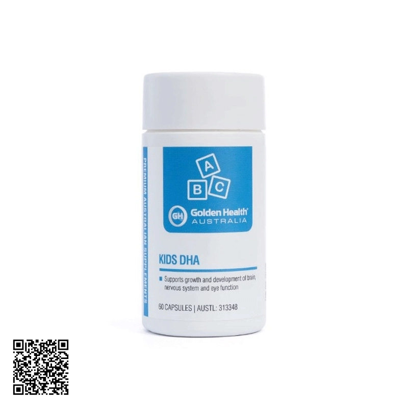 Viên Uống Kids DHA Golden Health Của Úc 60 Viên