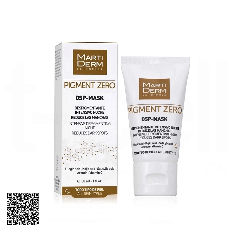 Mặt Nạ Làm Trắng Da Giảm Sắc Tố Martiderm Pigment Zero DSP Mask Tây Ban Nha 30ml