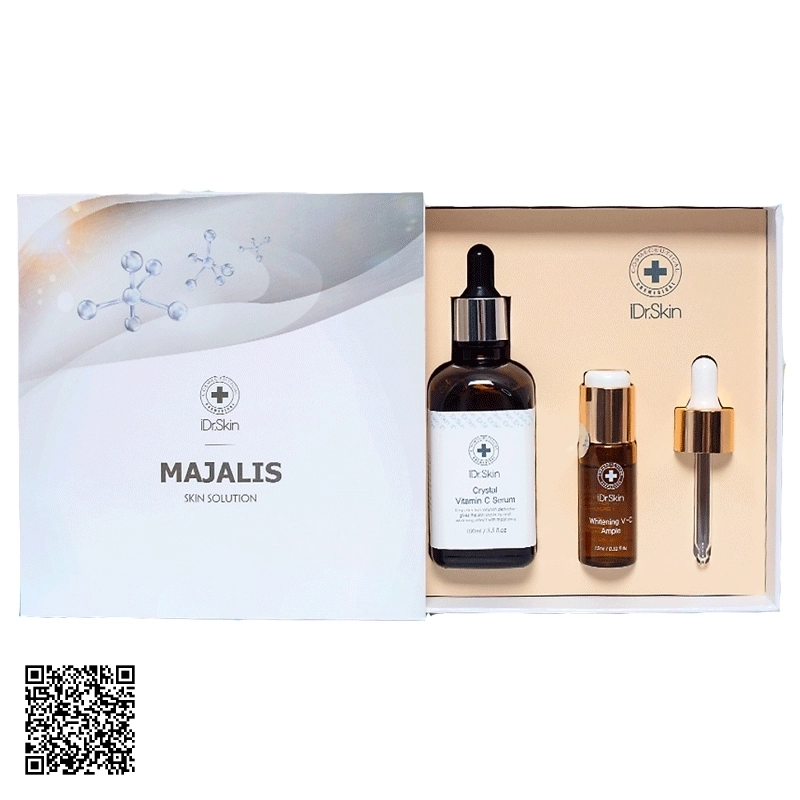 Bộ Trắng Sáng Da iDrSkin Majalis Skin Solutiom Hàn Quốc