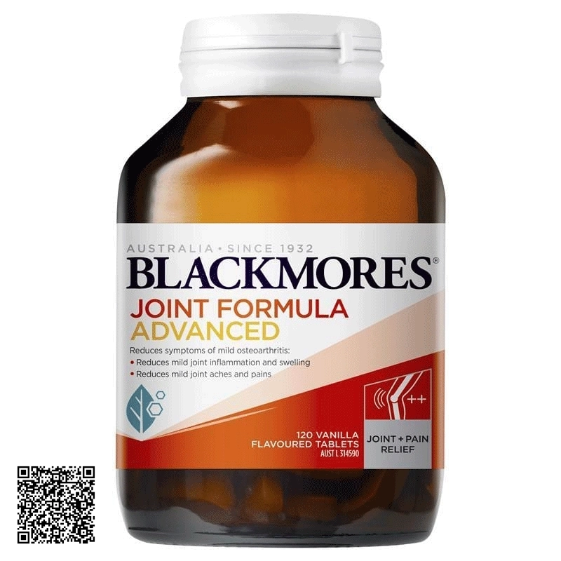 Viên Uống Hỗ Trợ Sụn Khớp Blackmores Joint Formula Advanced Úc 120 Viên