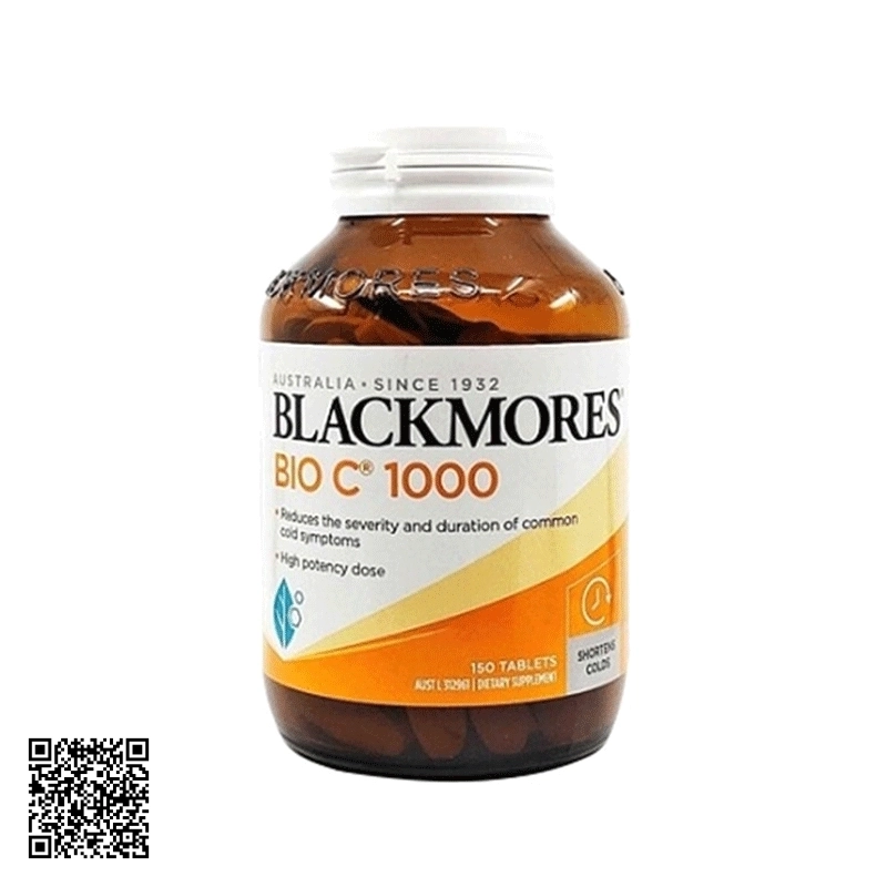 Viên Uống Blackmores Bio C 1000mg Úc 150 Viên