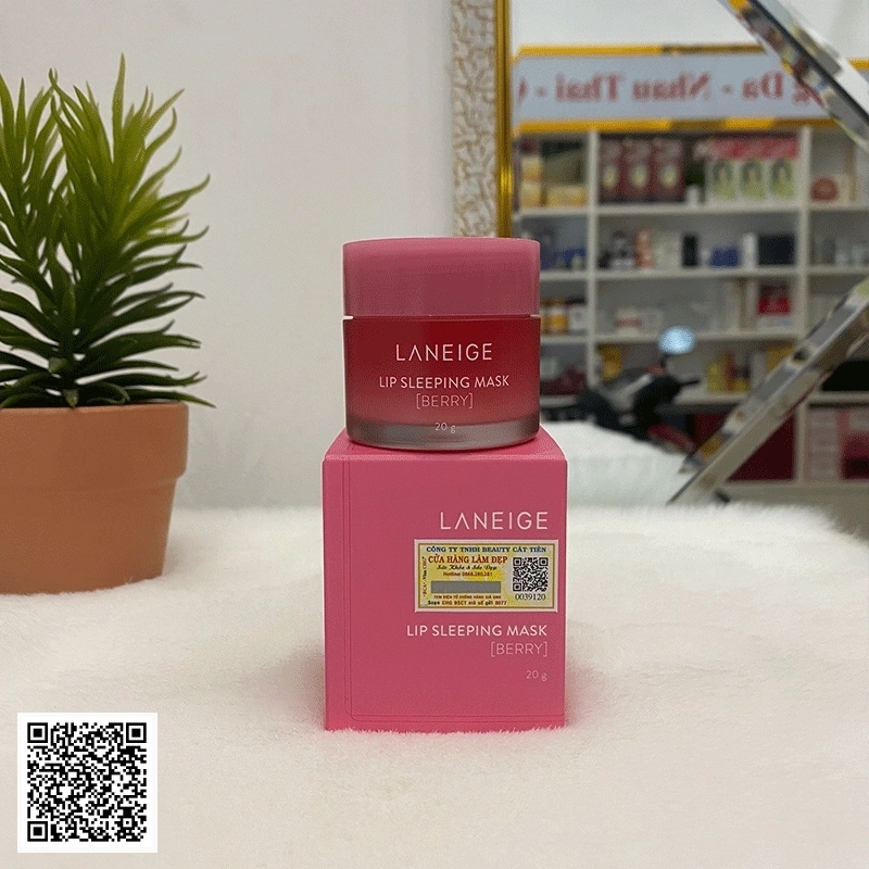 Mặt Nạ Ngủ Cho Môi Laneige Lip Sleeping Mask Berry Hàn Quốc 20g