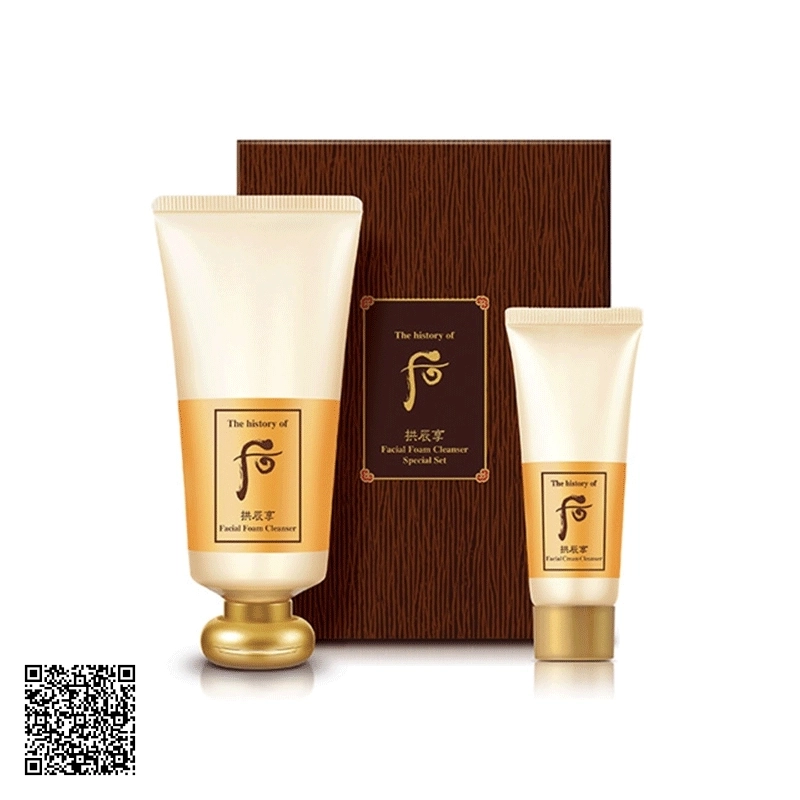 Bộ Sửa Rửa Mặt The History Of Whoo Facial Foam Cleanser Special Set Hàn Quốc