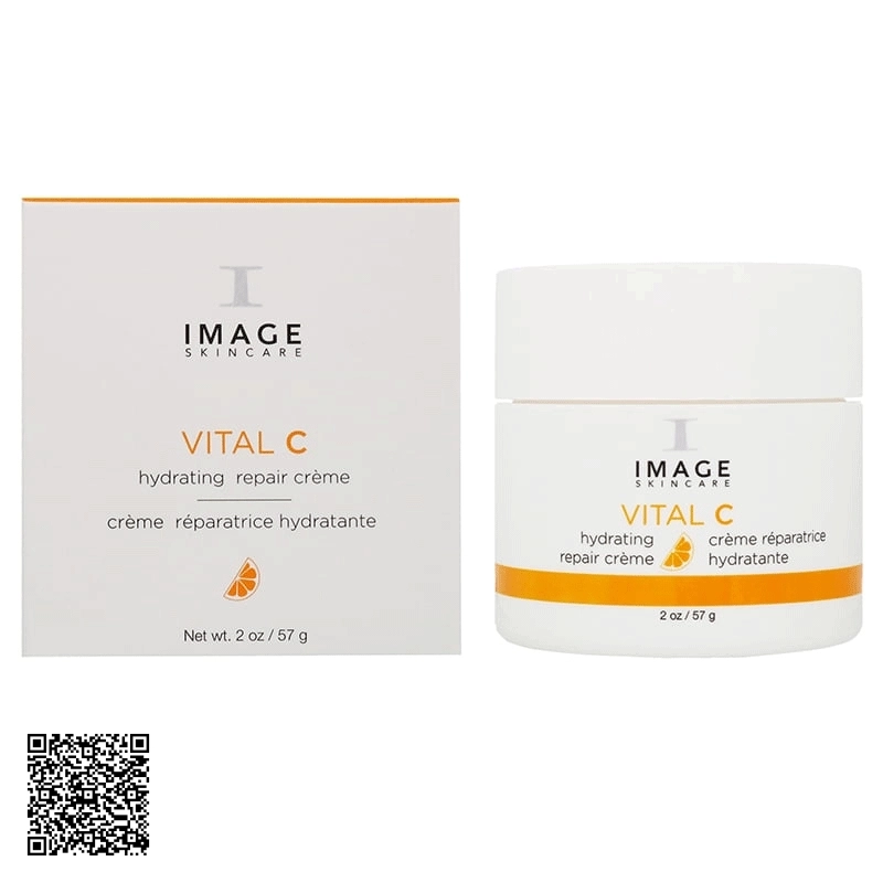 Kem Giảm Kích Ứng Và Dịu Da Image Skincare Vital C Hydrating Repair Creme Mỹ 56.7g