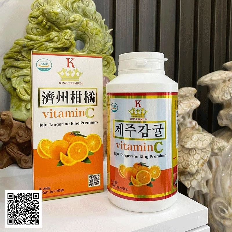 Viên Ngậm King Premium Vitamin C Hàn Quốc 510g