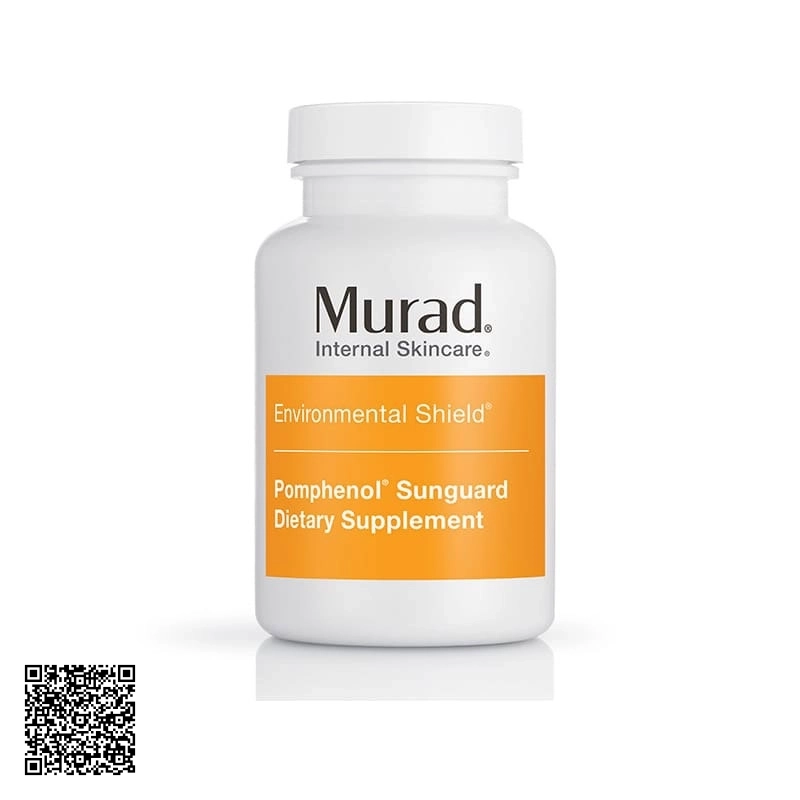Viên Uống Chống Nắng Nội Sinh Murad Pomphenol Sunguard Dietary Supplement Mỹ 60 Viên