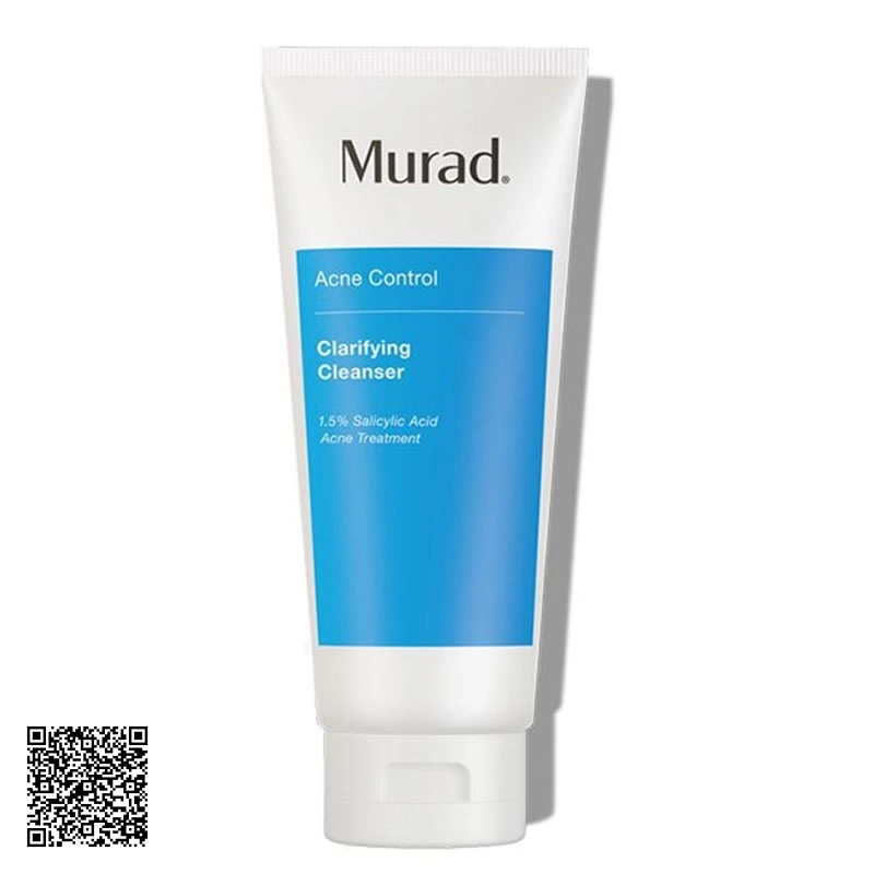 Sữa Rửa Mặt Chống Khuẩn Ngừa Mụn Murad Acne Control Clarifying Cleanser Mỹ 60ml