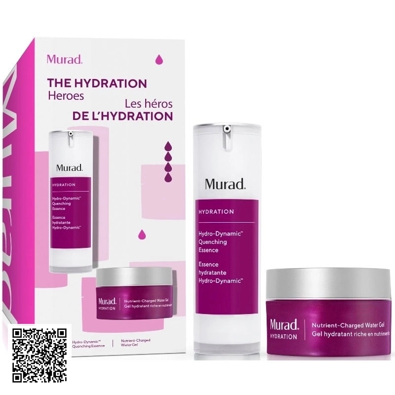 Murad The Hydration Heroes Les Heros De LHydration Mỹ 2 Món/Hộp