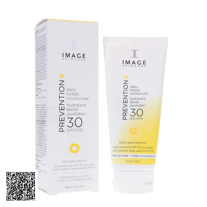 Kem Chống Nắng Image Skincare Prevention+ Daily Tinted Moisturiser SPF30 Mỹ 91gr