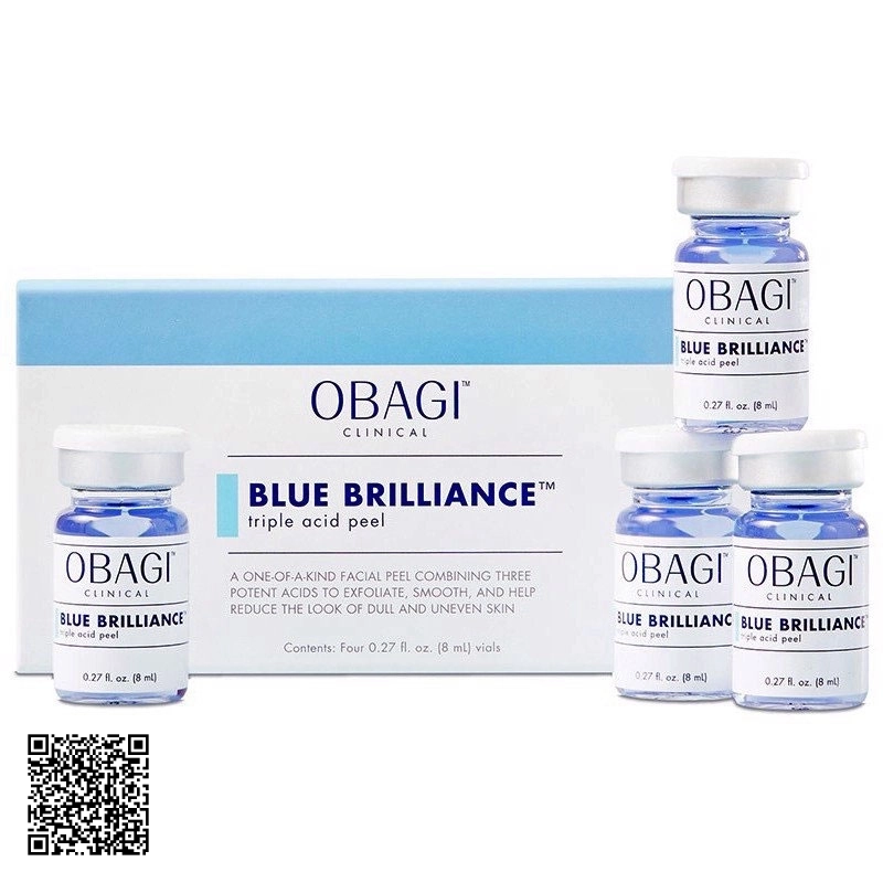 Bộ Thay Da Sinh Học Obagi Blue Brilliance Triple Acid Peel Mỹ
