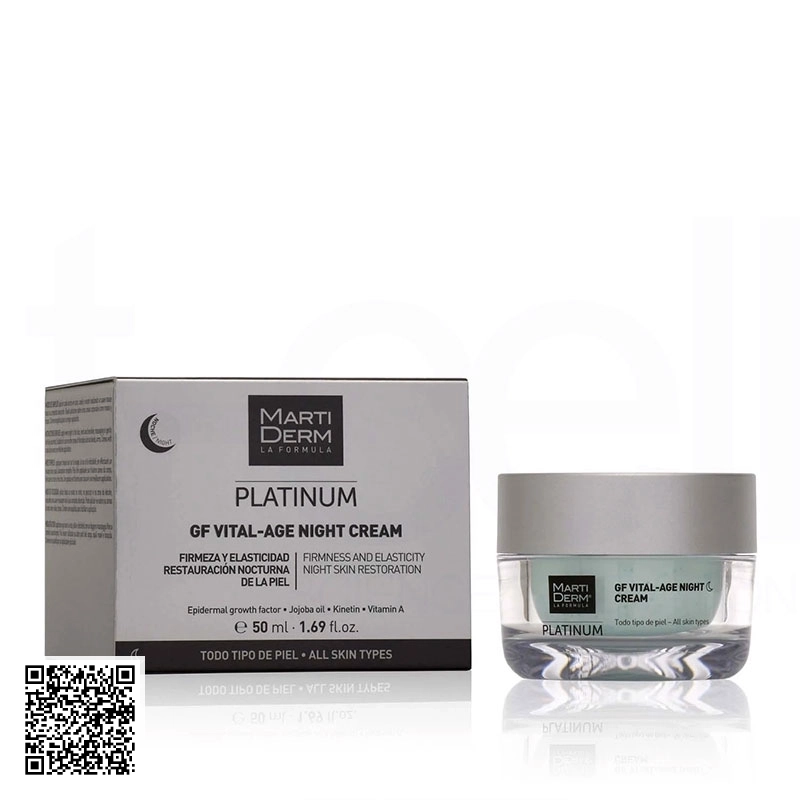 Kem Dưỡng MartiDerm Platinum GF Vital Age Night Cream Tây Ban Nha 50ml
