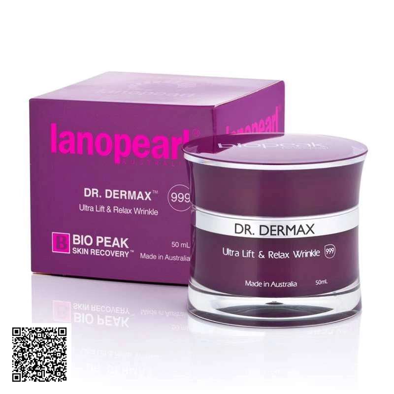 Kem Chống Nắng Lanopearl Dr Dermax Ultra Lift & Relax Wrinkle Lanopearl Bio Peak Úc 50ml